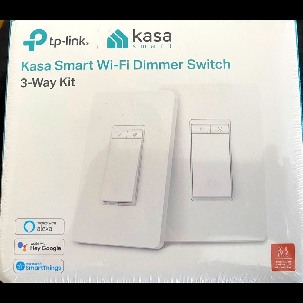 KASA Smart Wi-Fi Dimmer Switch 3-Way Kit